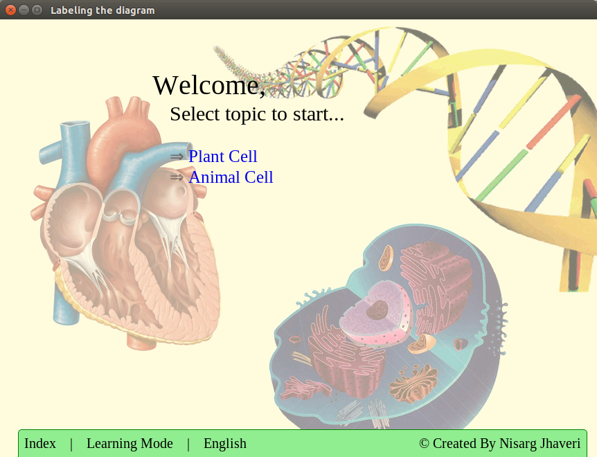 Screenshot of Labeling