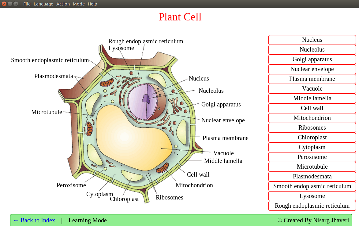 Screenshot of Labeling